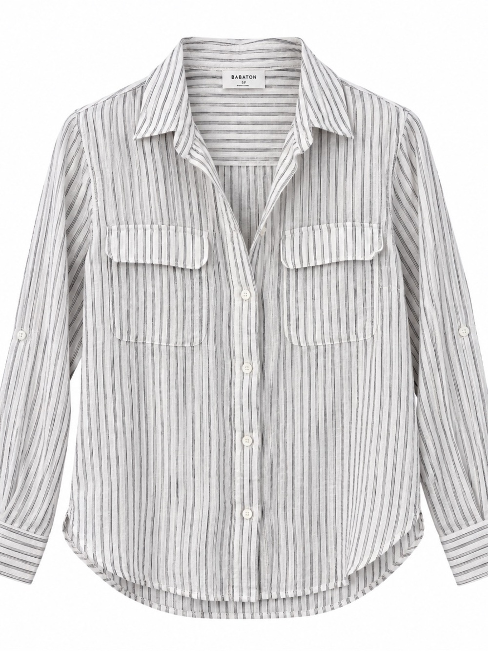 Aritzia Babaton Utility Linen Shirt – 100% Linen